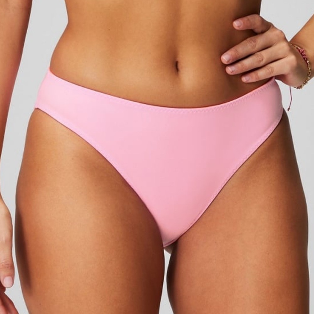 Fabletics - NWT -  Bright Ballerina / Flash Orange - Reversible Swim Bottom